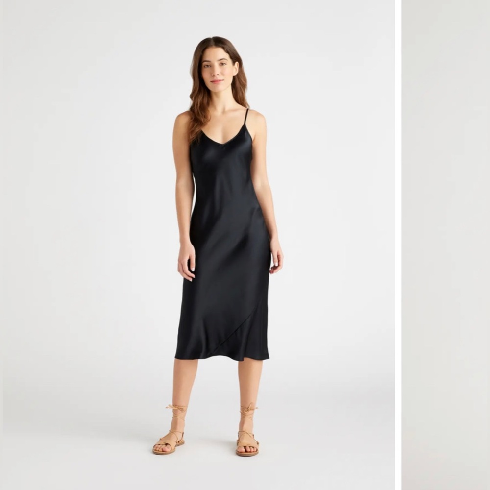 100% Washable Silk Slip Dress